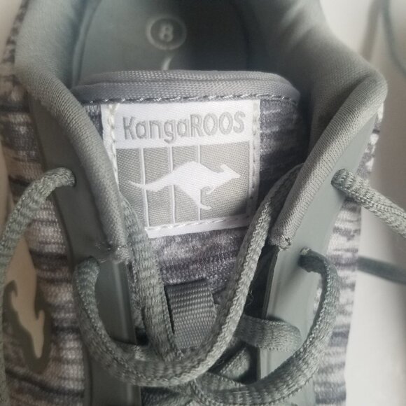 Kangaroos Sneakers Women's Size 8 Athletic Shoes Runners Lace Up US Grey - Picture 11 of 12